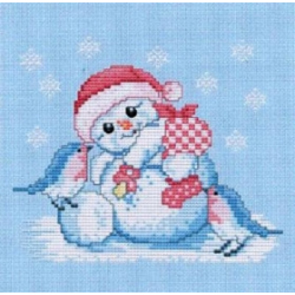 Schema Punto Croce - Snow Baby